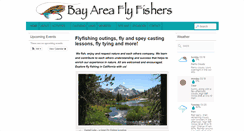 Desktop Screenshot of bayareaflyfishers.org